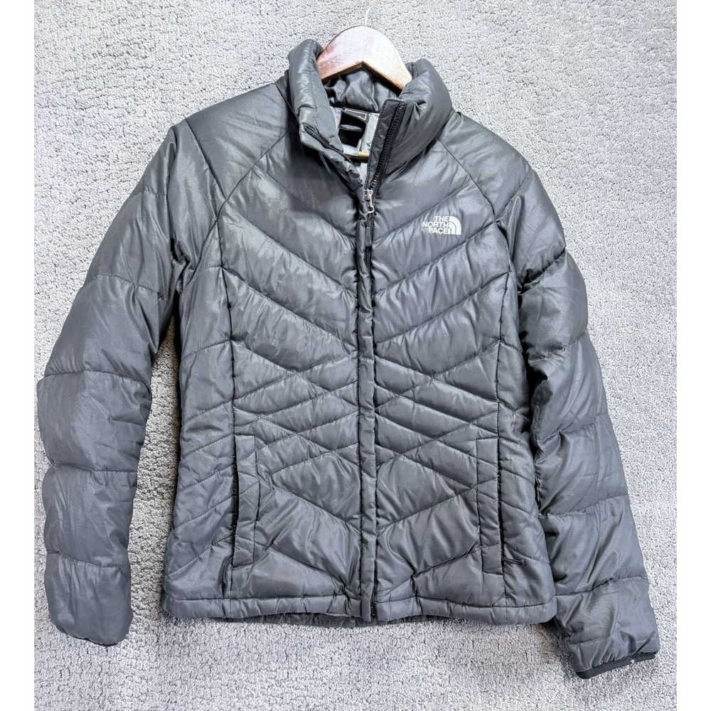 The North Face Aconcagua 550 Goose Down Puffer Jacket Womens M Medium Black